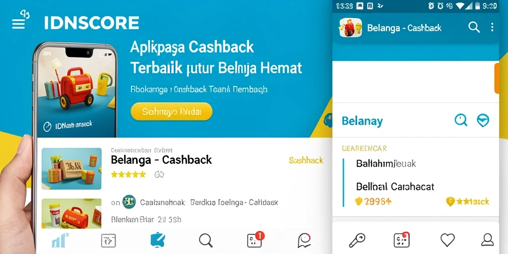 Tampilan antarmuka IDNSCORE yang menarik dan informatif.