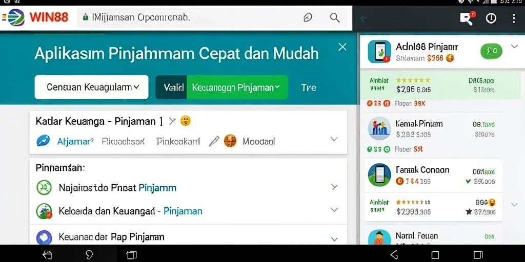 Tampilan antarmuka WIN88 yang user-friendly dan intuitif.